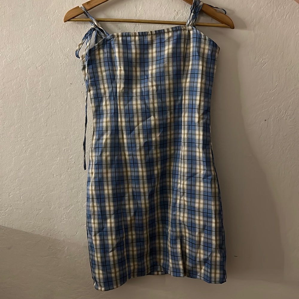 mini tie dress
